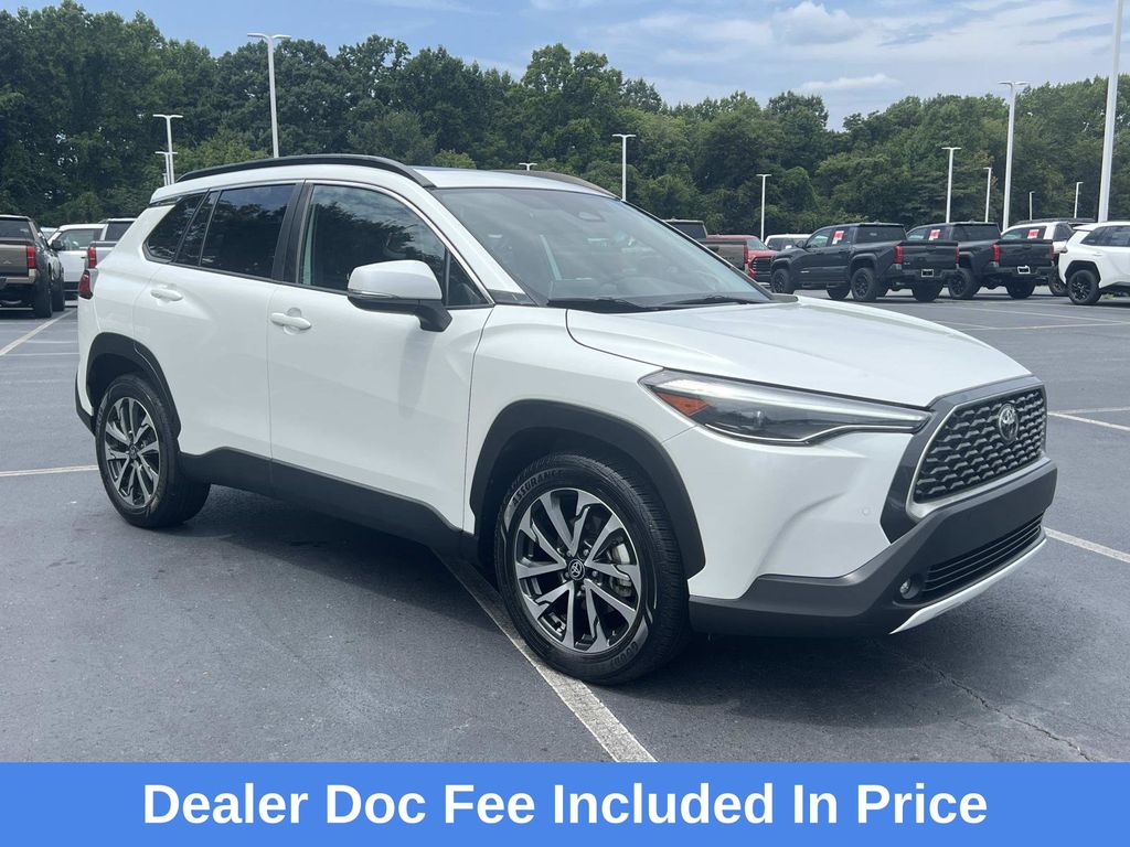 White (Wind Chill Pearl) 2024 Toyota Corolla Cross SUV / Crossover All-Wheel Drive Continuously Variable Transmission