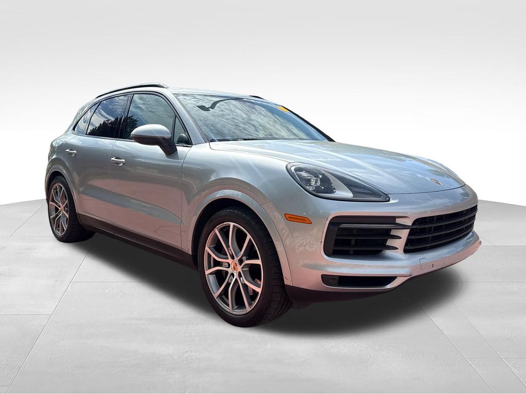 Gray (Quartzite Grey Metallic) 2023 Porsche Cayenne SUV / Crossover All-Wheel Drive 8-Speed Automatic