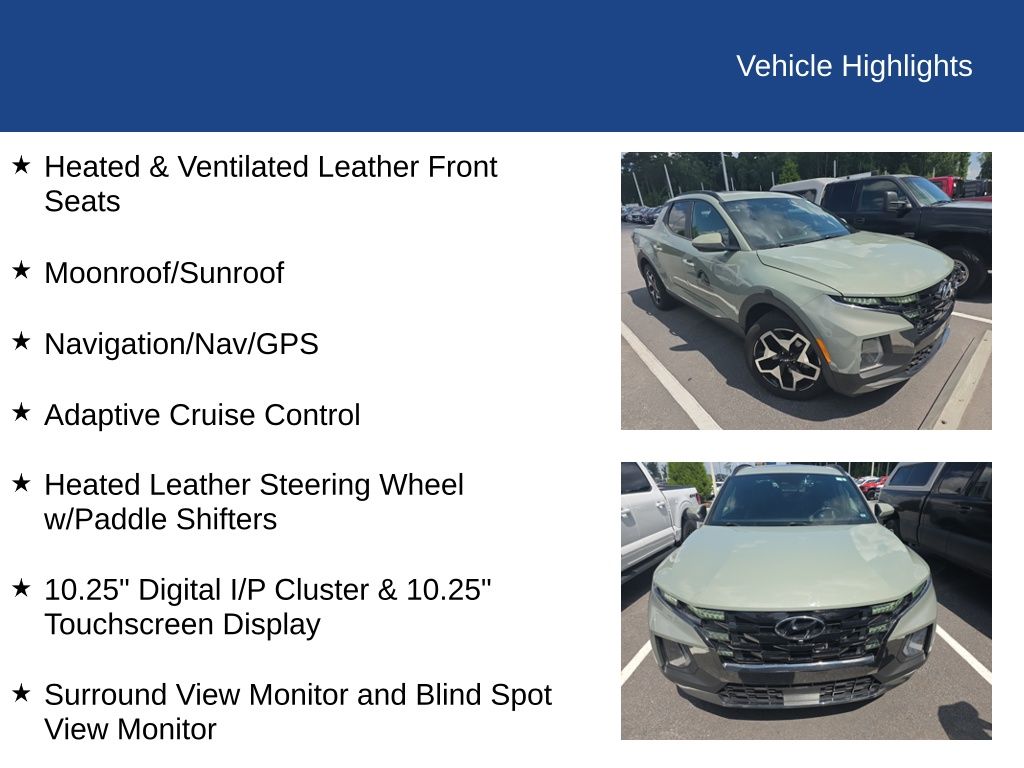 2022 Hyundai Santa Cruz Limited