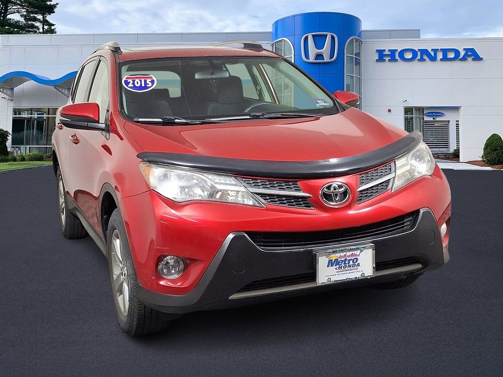 Barcelona Red Metallic 2015 Toyota RAV4 SUV / Crossover All-Wheel Drive 6-Speed Automatic