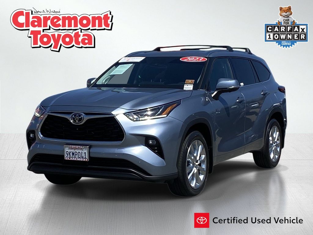 Moon Dust 2023 Toyota Highlander SUV / Crossover Front-Wheel Drive 8-Speed Automatic