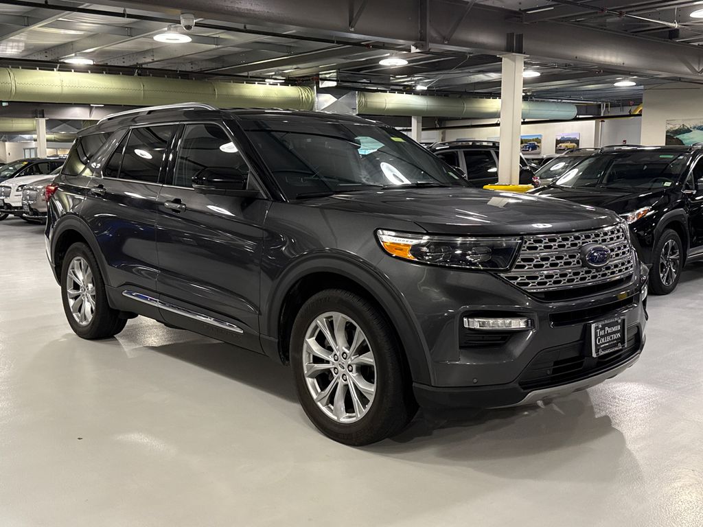 Gray (Magnetic) 2020 Ford Explorer SUV / Crossover All-Wheel Drive Automatic