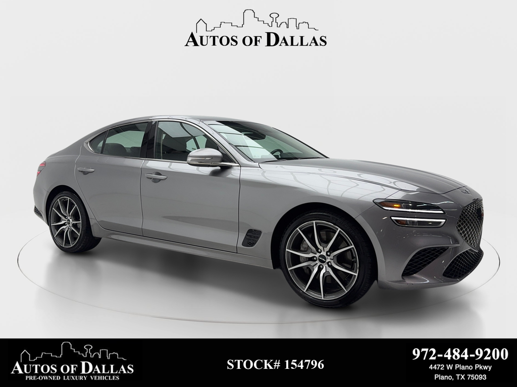 Savile Silver 2025 Genesis G70 Sedan Rear-Wheel Drive 8-Speed Automatic