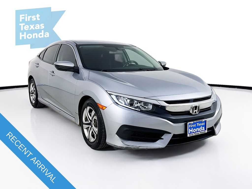 Used Car 2016 Honda Civic  Lx For Sale Under $12,000 In Austin, Texas