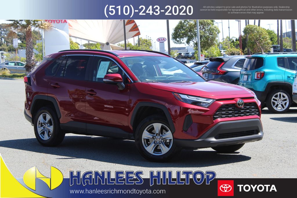 Red (Ruby Flare Pearl) 2025 Toyota RAV4 SUV / Crossover All-Wheel Drive 8-Speed Automatic