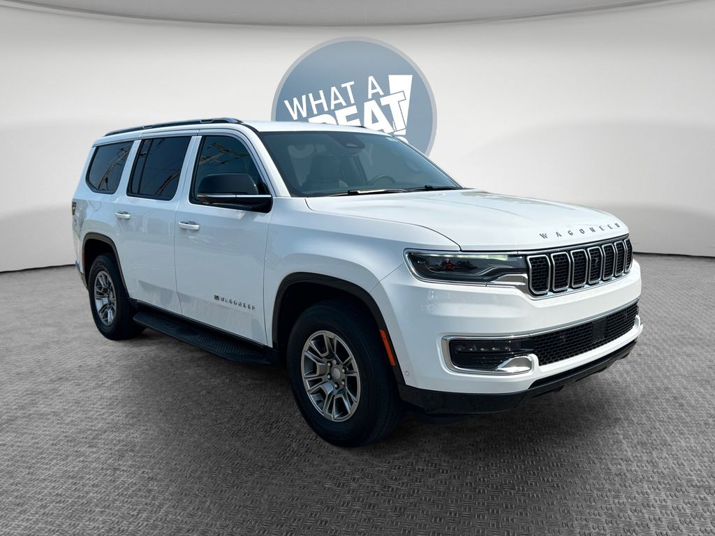 Bright White Clearcoat 2024 Jeep Wagoneer SUV / Crossover Four-Wheel Drive 8-Speed Automatic