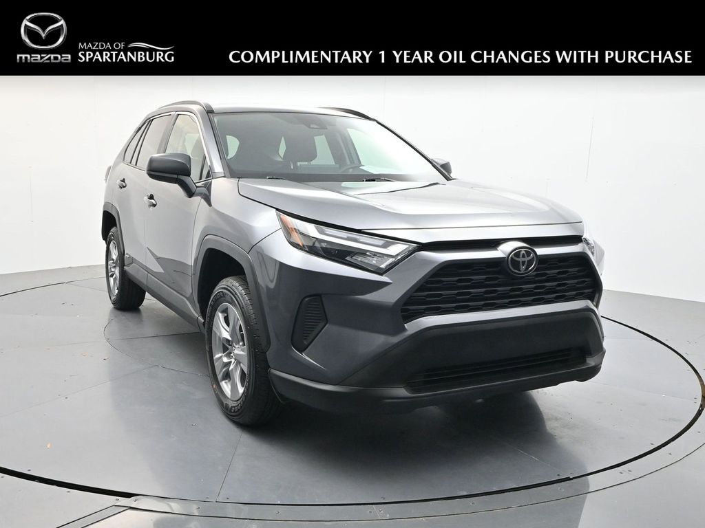 Magnetic Gray Metallic 2025 Toyota RAV4 Hybrid SUV / Crossover All-Wheel Drive Continuously Variable Transmission