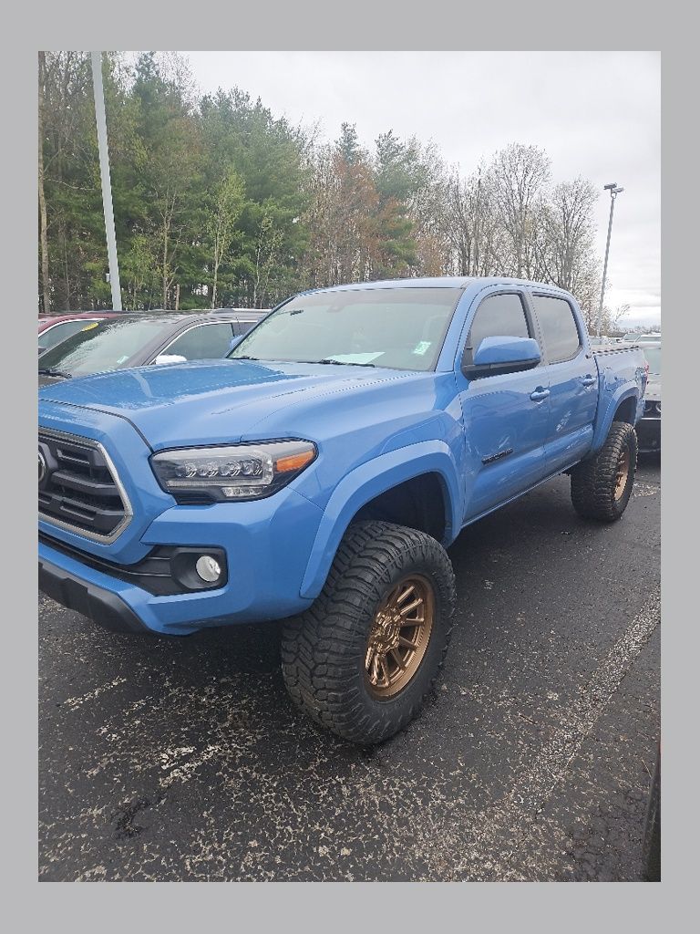 Cavalry Blue 2019 Toyota Tacoma TRD Off Road Double Cab 4WD Pickup Truck Four-Wheel Drive 6-Speed Automatic