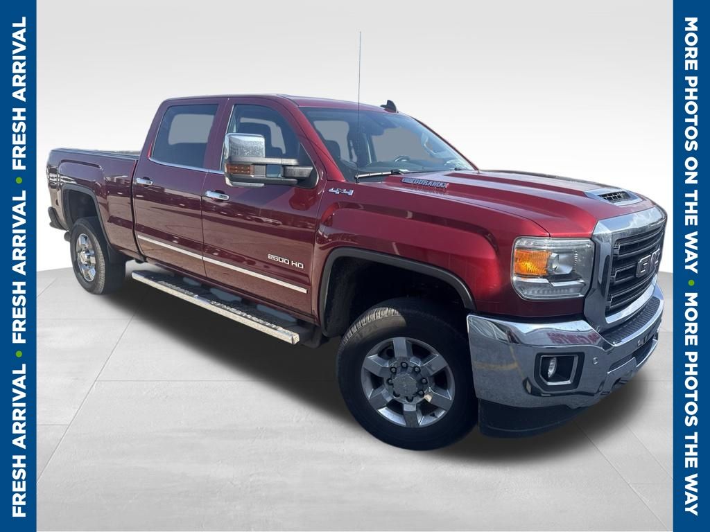 Red Quartz Tintcoat 2019 GMC Sierra 2500HD Pickup Truck Four-Wheel Drive 6-Speed Automatic