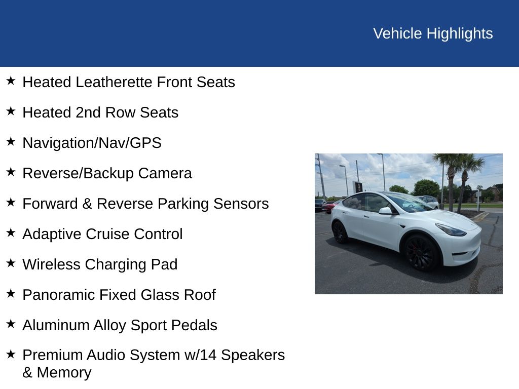 2023 Tesla Model Y Performance Dual Motor All-Wheel Drive