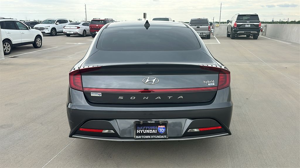 2023 Hyundai Sonata Hybrid Blue - 10