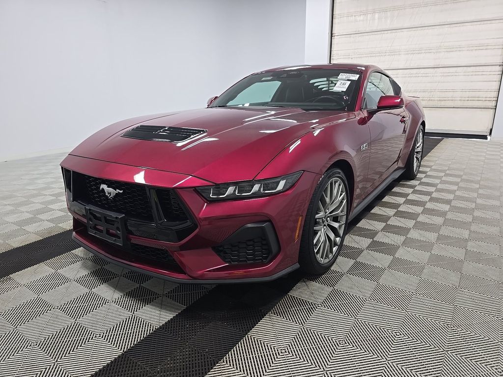 Pink (Magenta) 2025 Ford Mustang Coupe Rear-Wheel Drive Automatic