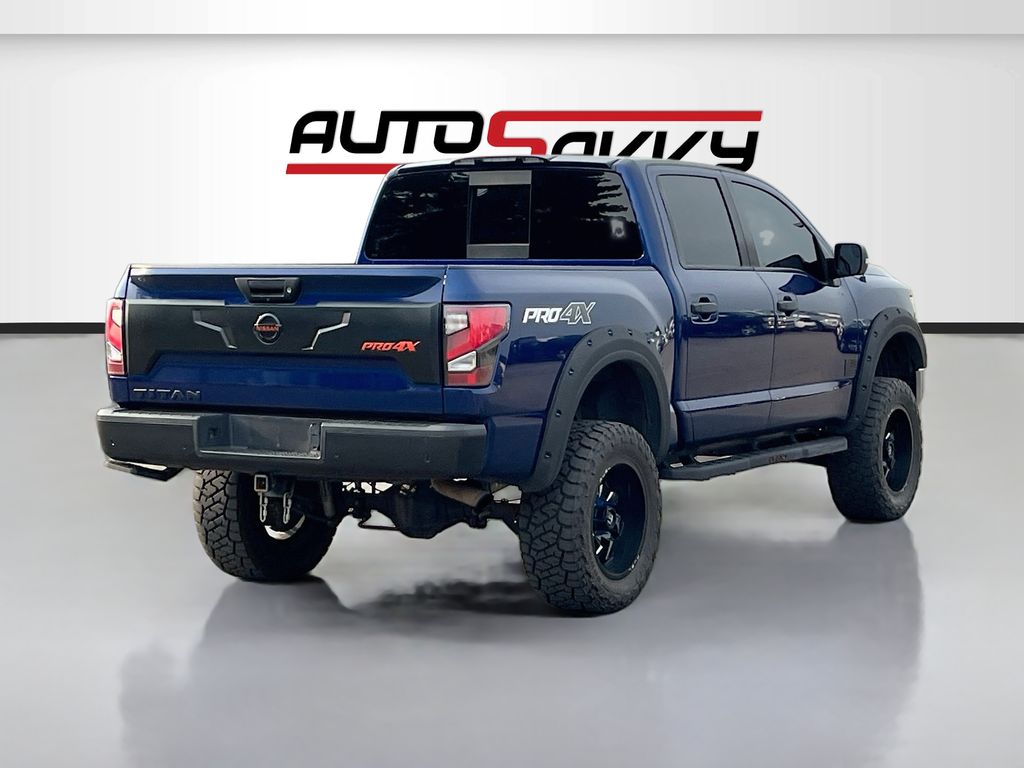 Used 2021 Blue Nissan PRO-4X image 7