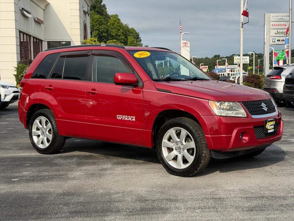 Red 2012 Suzuki Grand Vitara SUV / Crossover All-Wheel Drive 4-Speed Automatic