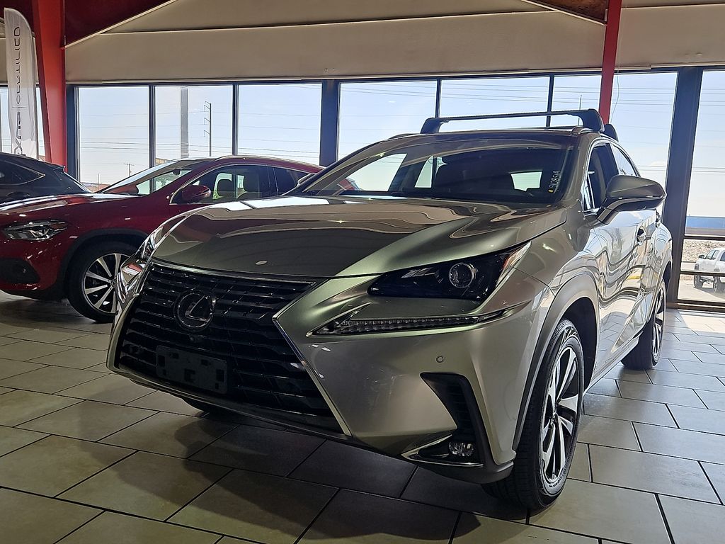 Silver 2019 Lexus NX 300 FWD SUV / Crossover Front-Wheel Drive 6-Speed Automatic