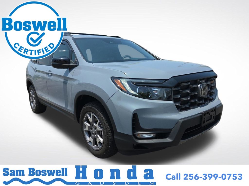 Gray 2023 Honda Passport SUV / Crossover All-Wheel Drive 9-Speed Automatic