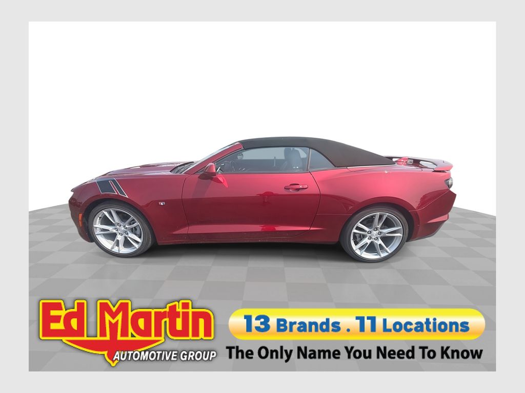 Radiant Red 2023 Chevrolet Camaro Convertible Rear-Wheel Drive Automatic