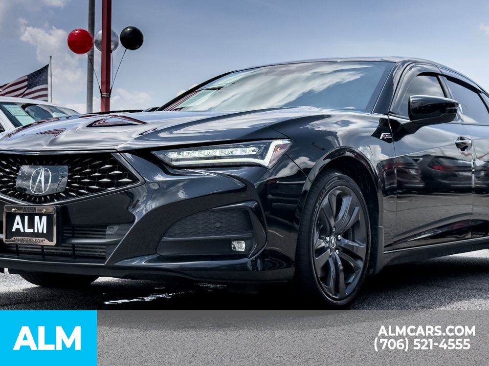 Used 2022 Black Acura A-Spec Package image 9
