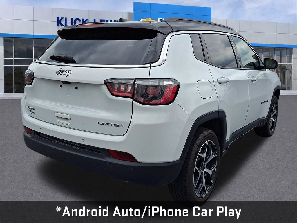 2025 Jeep Compass Limited White at Audi Porsche Sewickley