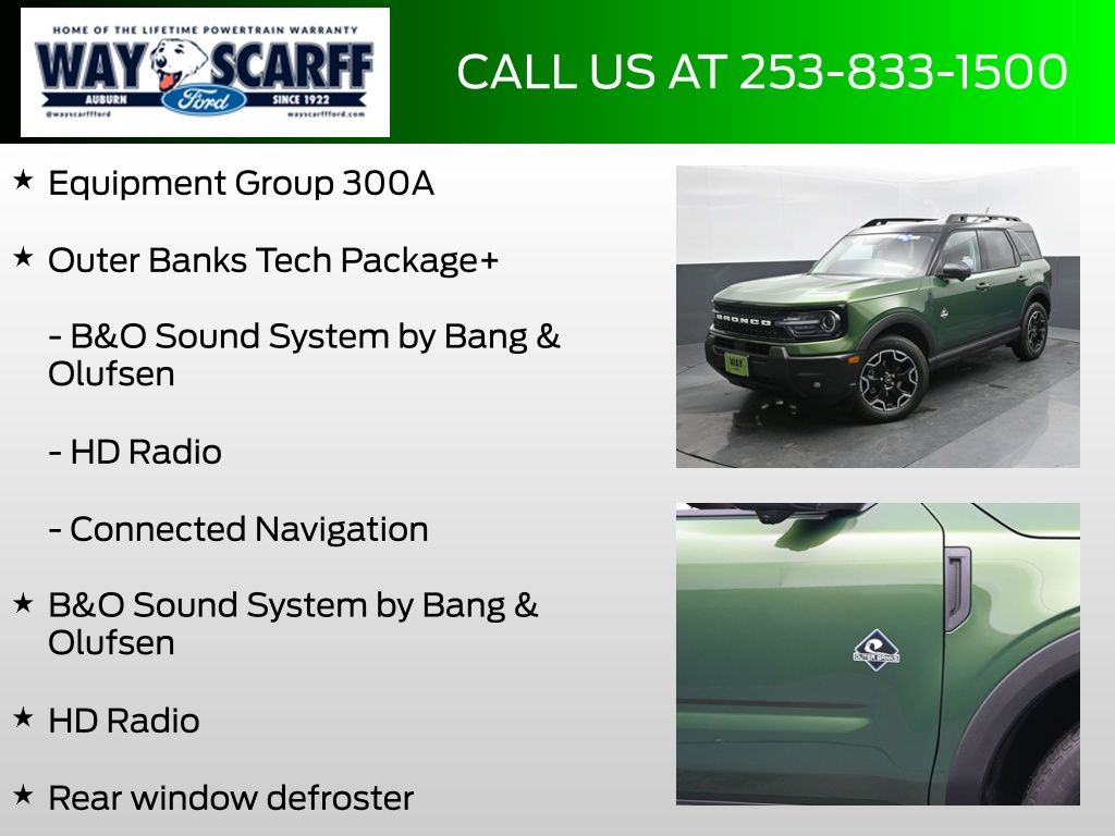 2025 Ford Bronco Sport Outer Banks