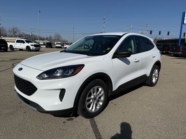 Oxford White 2022 Ford Escape SE FWD SUV / Crossover Front-Wheel Drive 8-Speed Automatic
