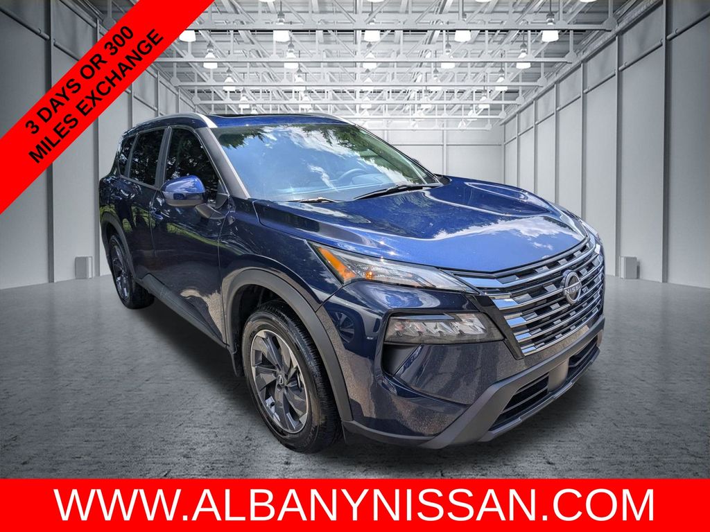 Deep Ocean Blue 2026 Nissan Rogue SUV / Crossover Front-Wheel Drive Continuously Variable Transmission