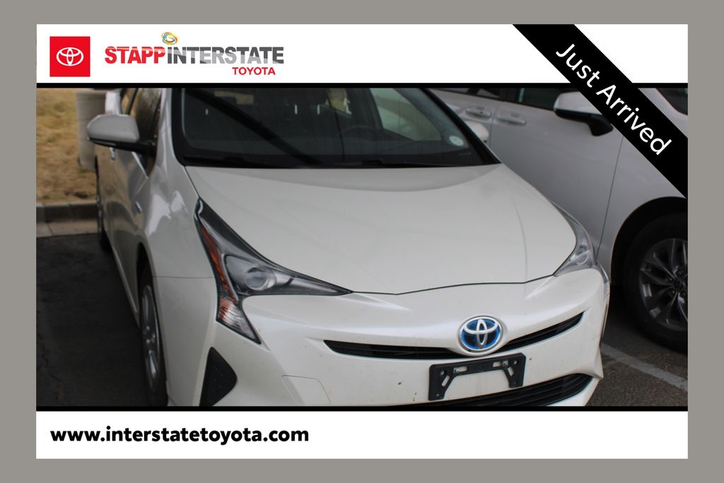White (Blizzard Pearl) 2016 Toyota Prius Two FWD Hatchback Front-Wheel Drive Continuously Variable Transmission