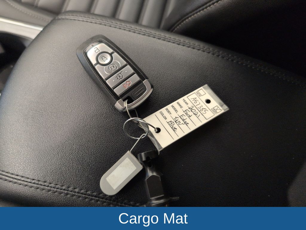 Certified Used 2021 Blue Ford SEL image 41