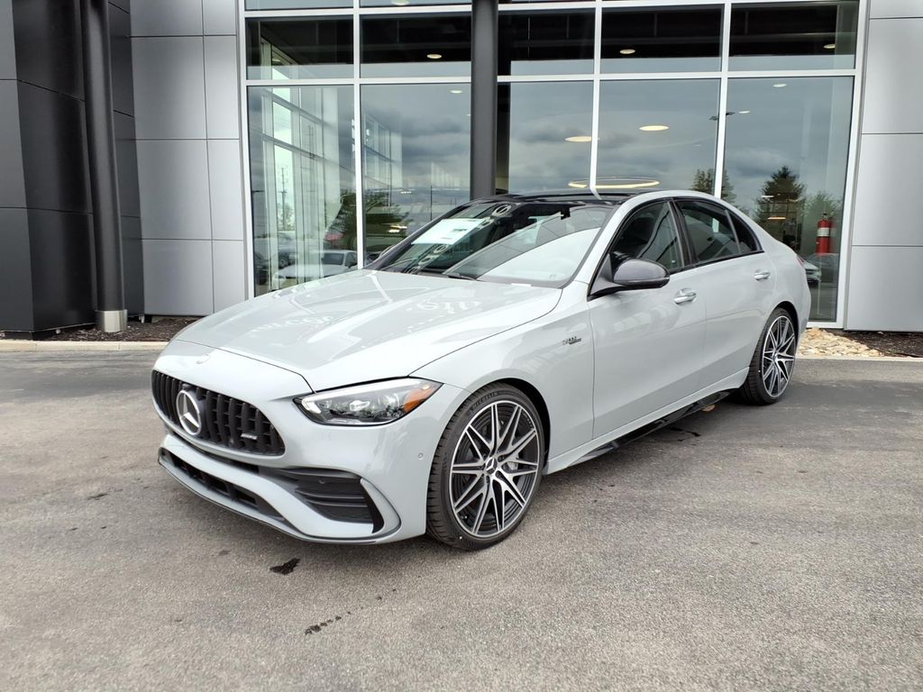 New 2026 MANUFAKTUR Alpine Grey Mercedes-Benz C 43 AMG® image 2