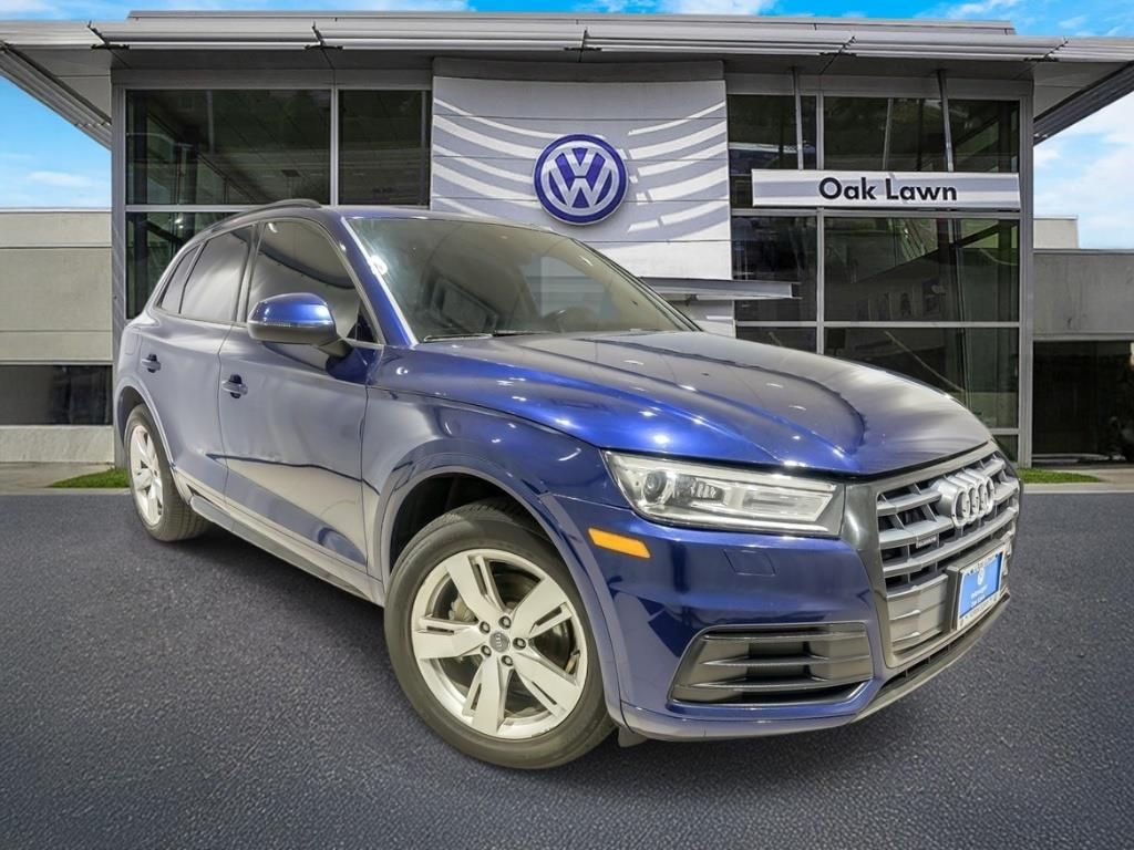 Blue Metallic 2018 Audi Q5 2.0 TFSI quattro Premium SUV / Crossover All-Wheel Drive 7-Speed Automatic