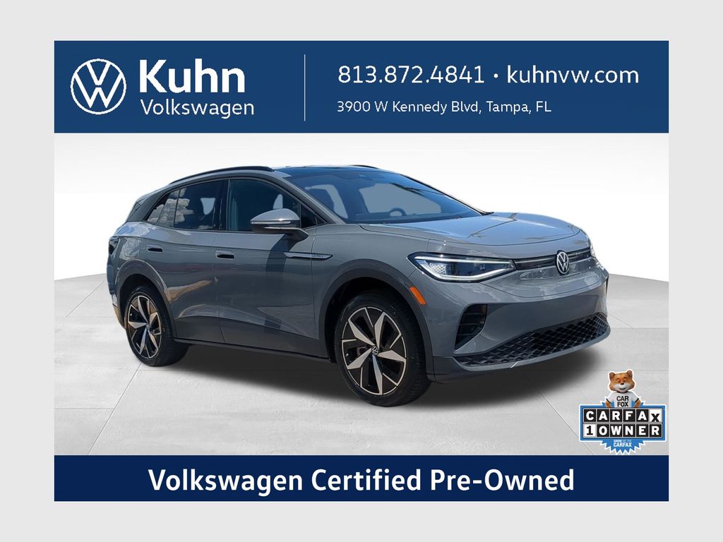 Pure Gray 2023 Volkswagen ID.4 SUV / Crossover All-Wheel Drive Automatic