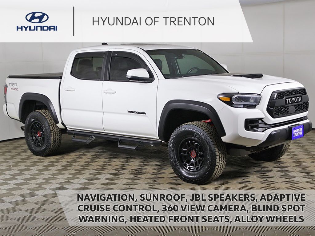 Ice Cap 2023 Toyota Tacoma TRD Pro Double Cab 4WD Pickup Truck Four-Wheel Drive 6-Speed Automatic