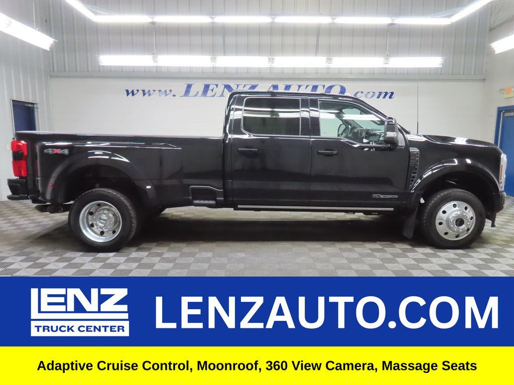 Agate Black Metallic 2025 Ford F-450 Super Duty Pickup Truck Four-Wheel Drive Automatic