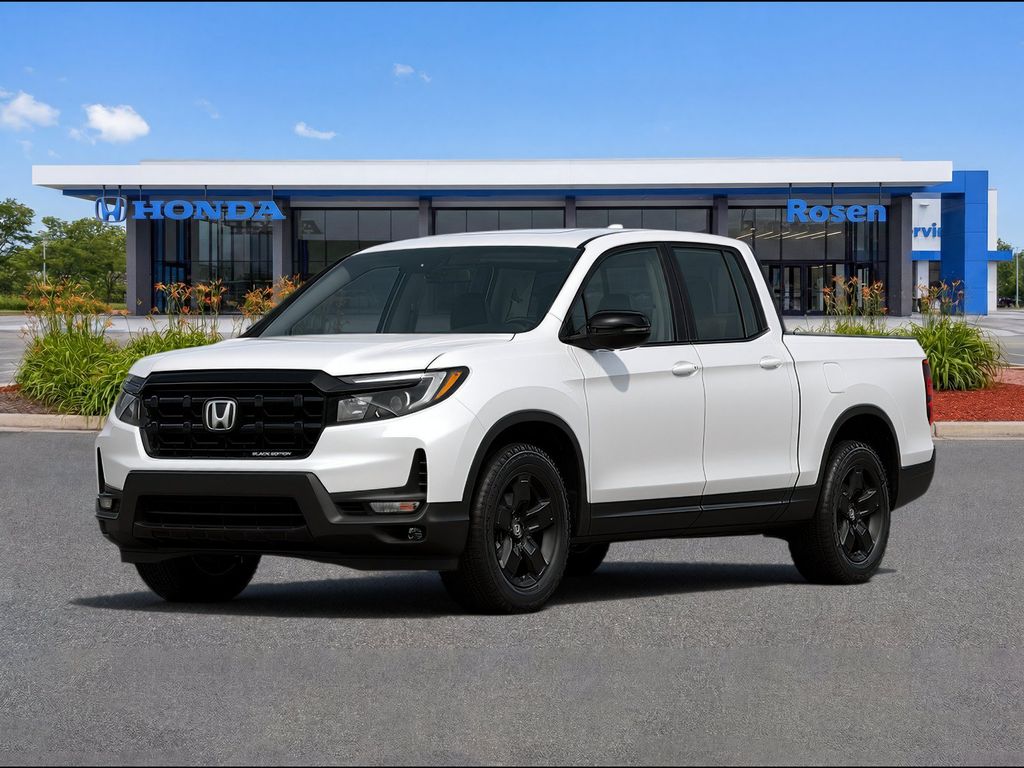 Platinum White Pearl 2026 Honda Ridgeline Pickup Truck All-Wheel Drive 9-Speed Automatic
