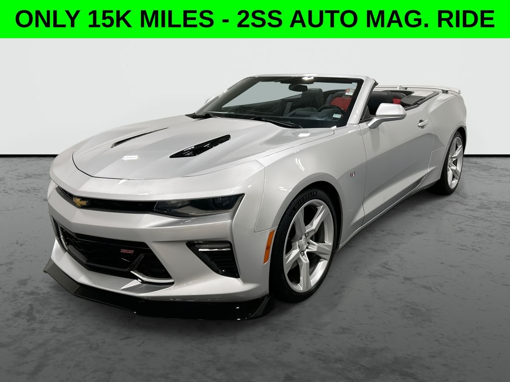 Silver Ice Metallic 2018 Chevrolet Camaro 2SS Convertible RWD Convertible Rear-Wheel Drive 8-Speed Automatic