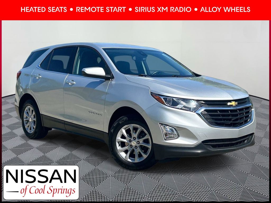 Silver Ice Metallic 2020 Chevrolet Equinox SUV / Crossover Front-Wheel Drive 6-Speed Automatic Overdrive