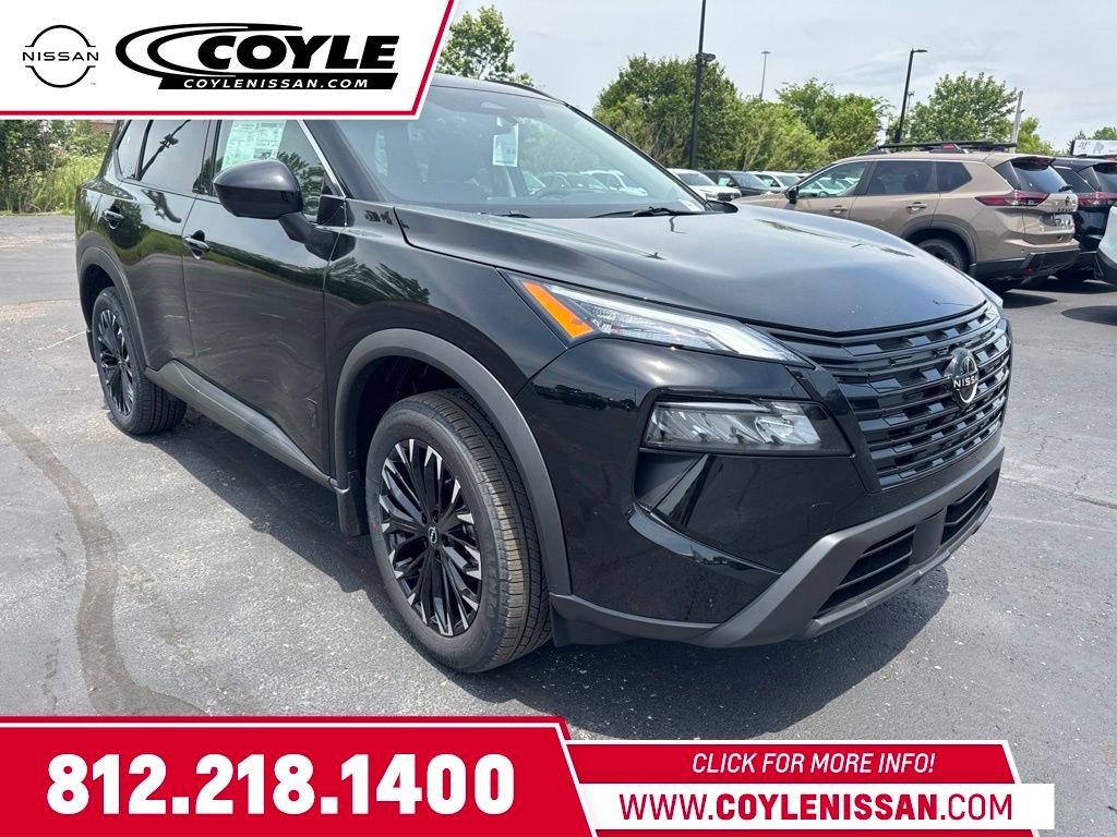 Super Black 2026 Nissan Rogue SUV / Crossover All-Wheel Drive Continuously Variable Transmission