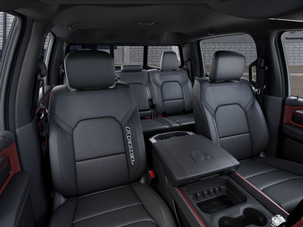 New 2026 Diamond Black Crystal Pearlcoat Ram Rebel image 16