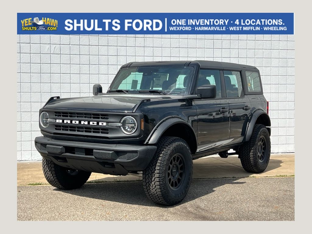 Shadow Black 2026 Ford Bronco SUV / Crossover Four-Wheel Drive Automatic