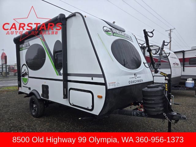 2025 White / Black Coachmen Remote 15R Travel Trailer
