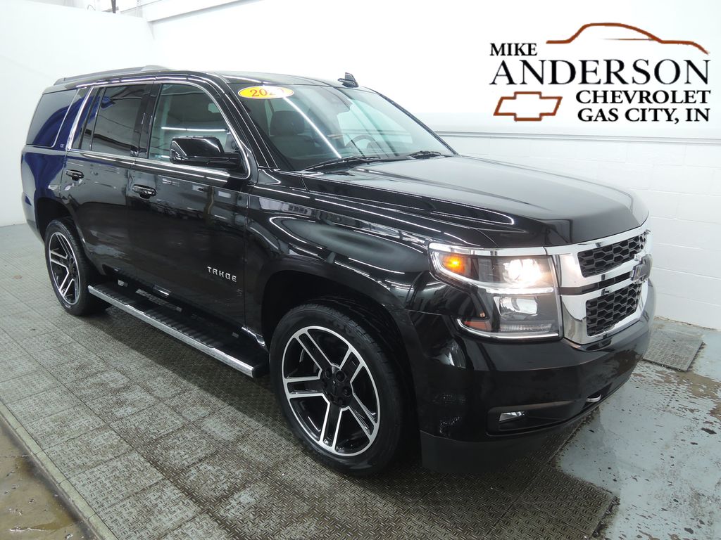 Black 2020 Chevrolet Tahoe LT 4WD SUV / Crossover Four-Wheel Drive 6-Speed Automatic Overdrive