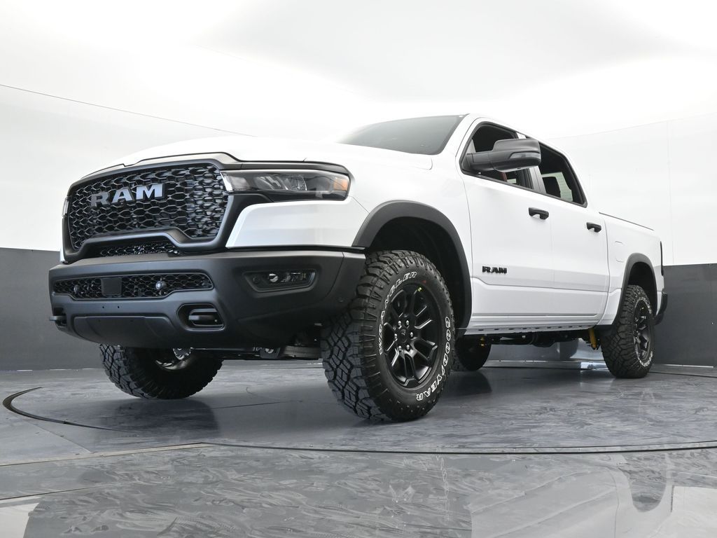 New 2026 Bright White Clearcoat Ram Rebel image 54