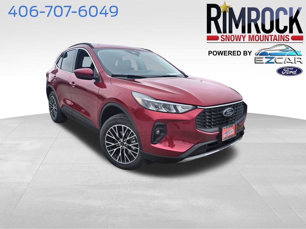Rapid Red Metallic Tinted Clearcoat 2026 Ford Escape Hybrid Plug-in FWD SUV / Crossover Front-Wheel Drive Continuously Variable Transmission