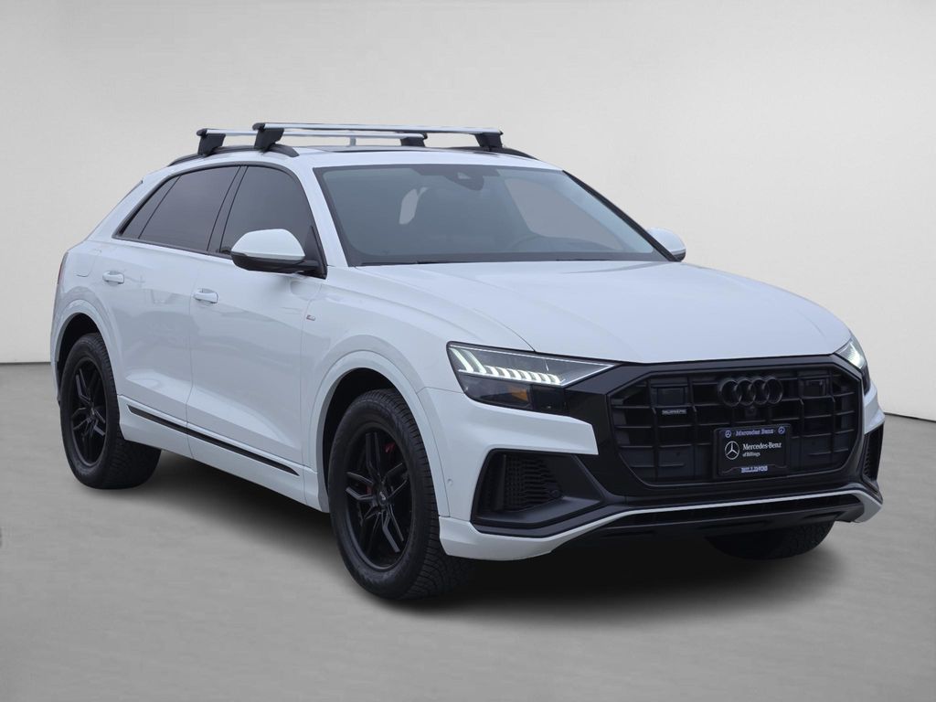 White 2023 Audi Q8 SUV / Crossover All-Wheel Drive 8-Speed Automatic