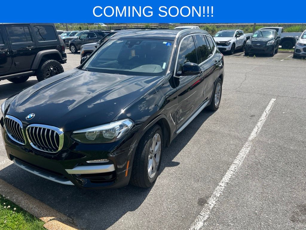 Jet Black 2018 BMW X3 xDrive30i AWD SUV / Crossover All-Wheel Drive 8-Speed Automatic