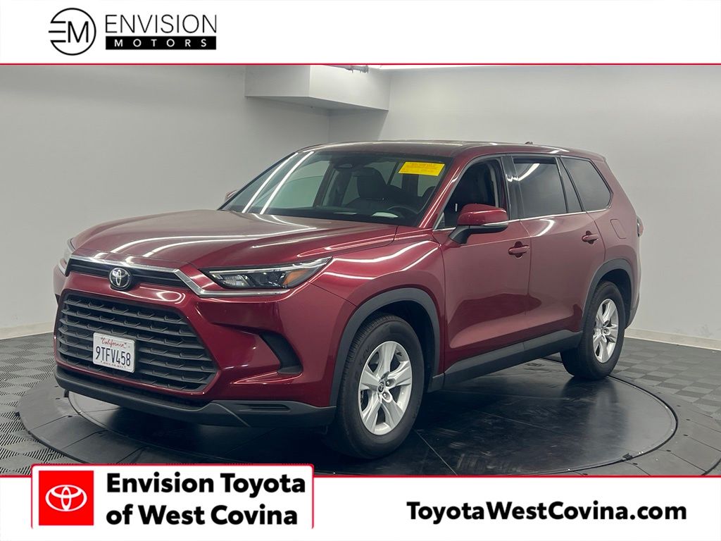 Pearl 2025 Toyota Grand Highlander SUV / Crossover Front-Wheel Drive 8-Speed Automatic