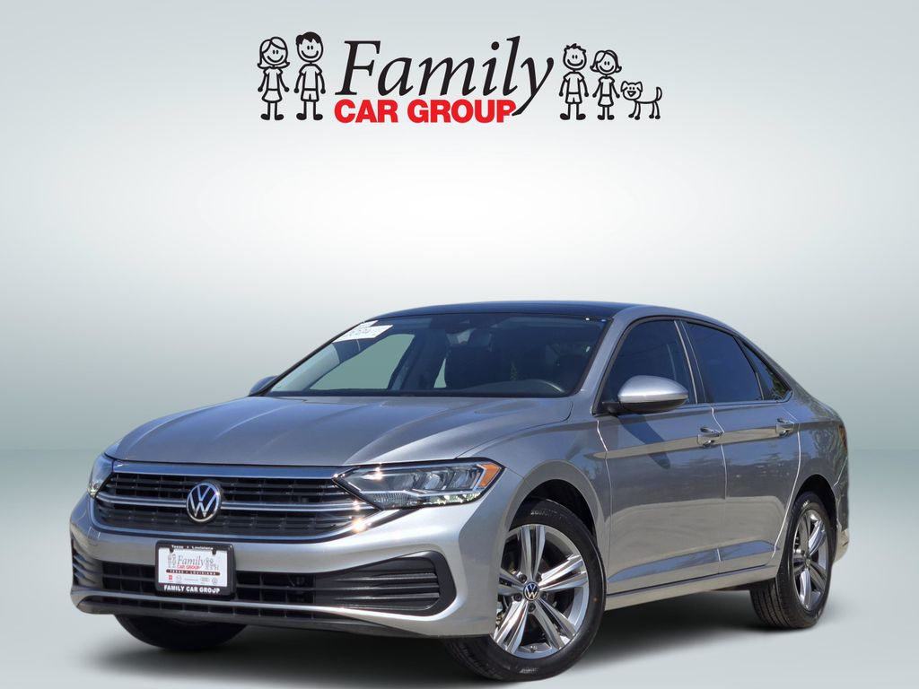 Silver Metallic 2024 Volkswagen Jetta Sedan Front-Wheel Drive 8-Speed Automatic