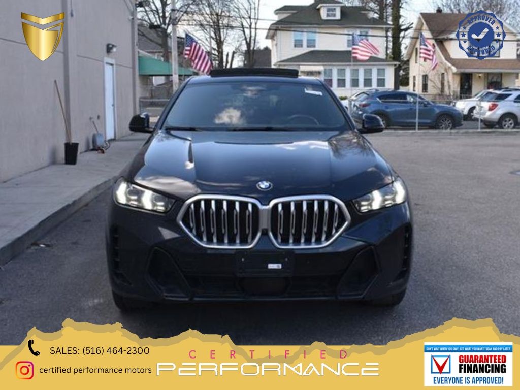 Carbon Black Metallic 2025 BMW X6 xDrive40i AWD SUV / Crossover All-Wheel Drive 8-Speed Automatic