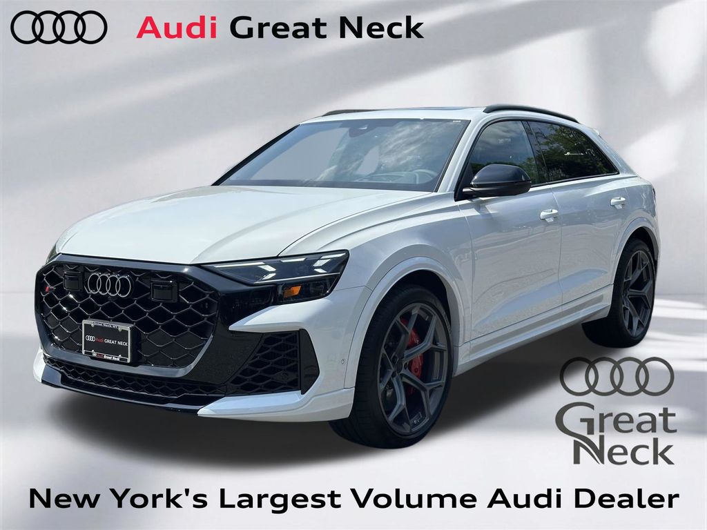 Glacier White 2026 Audi RS Q8 4.0T quattro Performance SUV / Crossover All-Wheel Drive 8-Speed Automatic