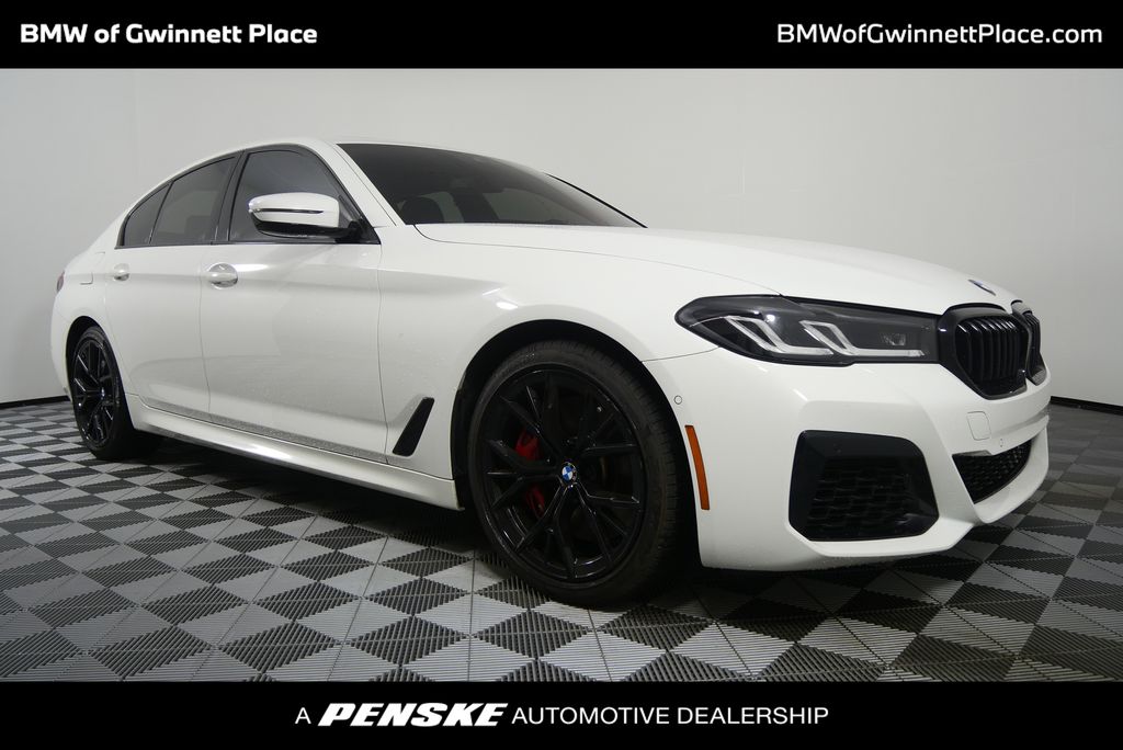 2022 BMW 5 Series 540i Hero Image